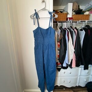 Blue Denim Women's Jumpsuit